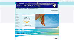 Desktop Screenshot of ctpodiatry.com